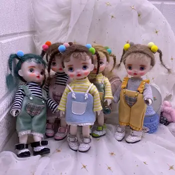 16 см, милая кукла Blyth, Модная кукла BJD, игрушки с туфлями, Парик, Макияж, подарки для девочки