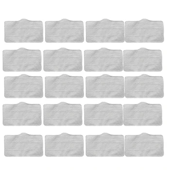 Чистящие прокладки для Швабры Белого Цвета Для Xiaomi Deerma DEM ZQ100 ZQ600 ZQ610 Ручной Паровой Пылесос Швабра Ткань Тряпичные Аксессуары